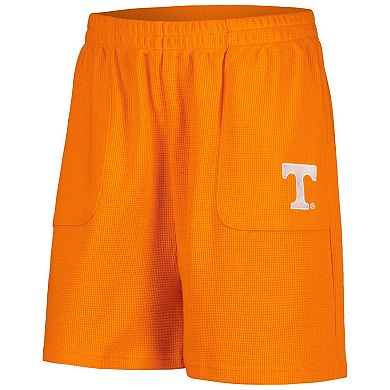 Women's Hype and Vice Tennessee Orange Tennessee Volunteers Pocket Hit Grand Slam Waffle Shorts
