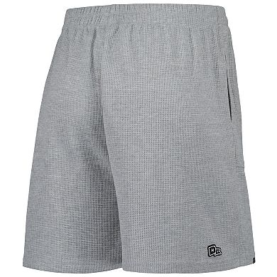 Women's Hype and Vice Heather Gray Alabama Crimson Tide Pocket Hit Grand Slam Waffle Shorts