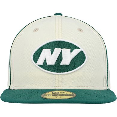 Men's New Era Green New York Jets Soutache 59FIFTY Fitted Hat