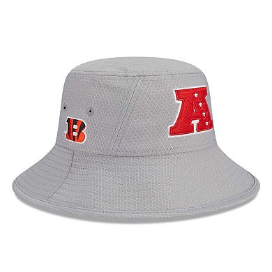 Men's New Era Gray Cincinnati Bengals 2024 Pro Bowl Bucket Hat
