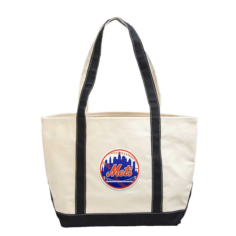 New York Mets Canvas Tote Bag, Blue