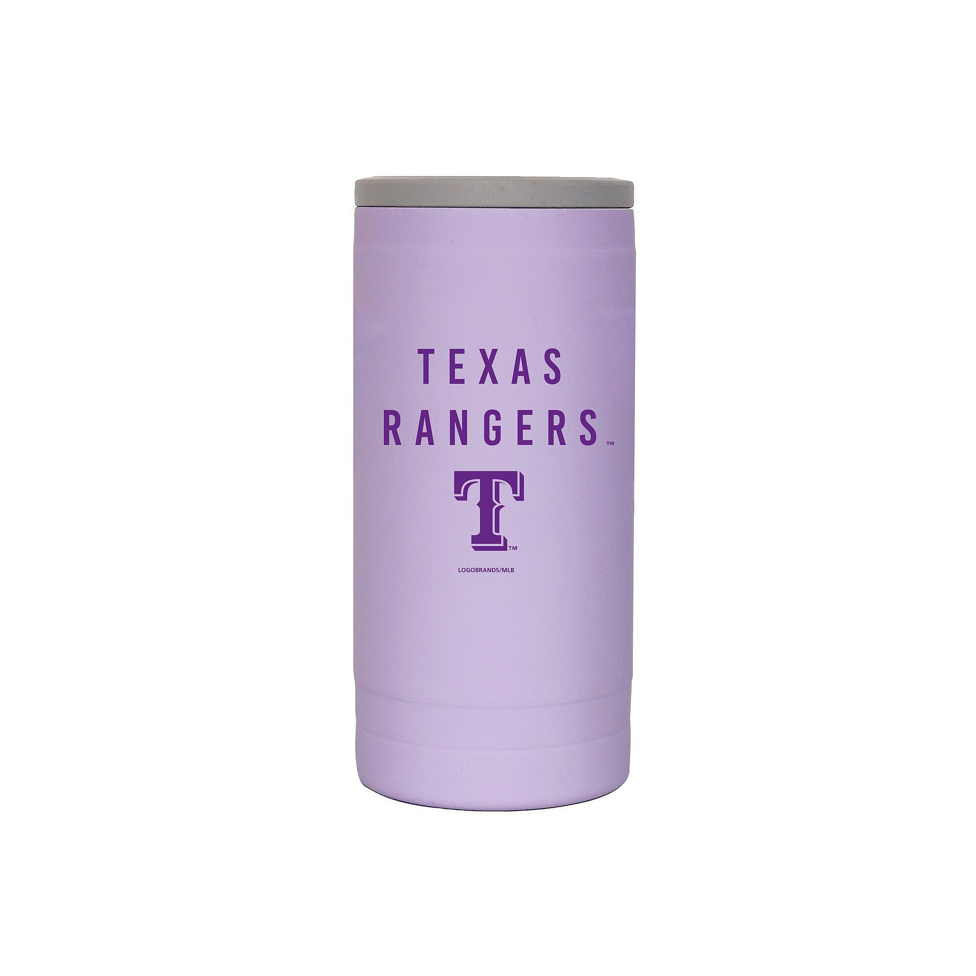 Texas Rangers 12oz. Lavender Soft Touch Slim Coolie, Team