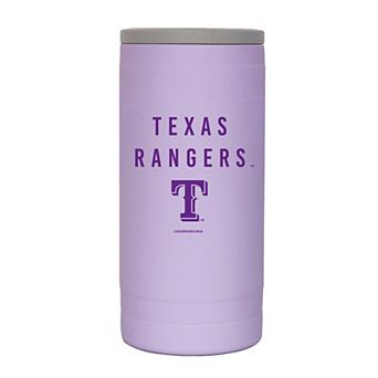 Texas Rangers 12oz. Lavender Soft Touch Slim Coolie