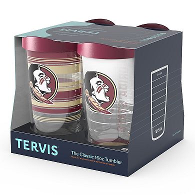 Tervis Florida State Seminoles Four-Pack 16oz. Classic Tumbler Set