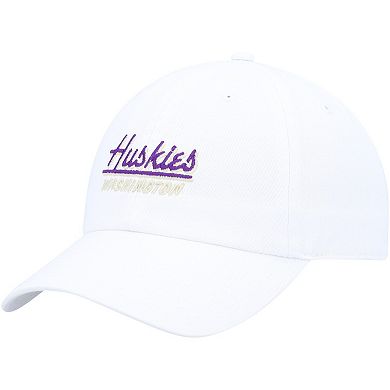 Men's Ahead White Washington Huskies Largo Adjustable Hat