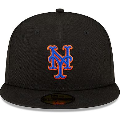 Men's New Era Black New York Mets Authentic Collection Alternate On-Field 59FIFTY Fitted Hat