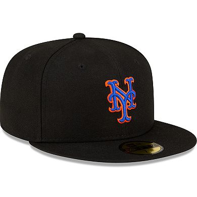 Men's New Era Black New York Mets Authentic Collection Alternate On-Field 59FIFTY Fitted Hat