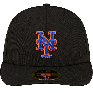 Men's New Era Black New York Mets Authentic Collection Alternate On-Field Low Profile 59FIFTY Fitted Hat