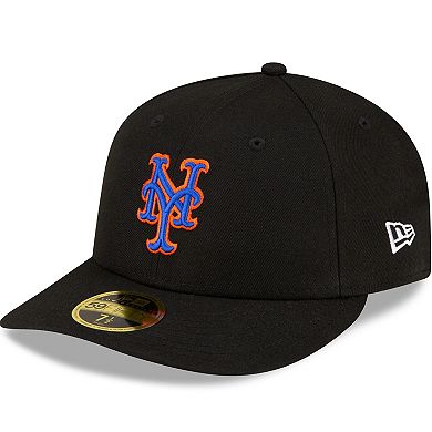Men's New Era Black New York Mets Authentic Collection Alternate On-Field Low Profile 59FIFTY Fitted Hat