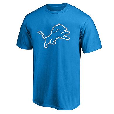 Men's Fanatics Branded Amon-Ra St. Brown Blue Detroit Lions Big & Tall Player Name & Number T-Shirt