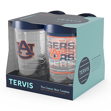 Tervis Auburn Tigers Four-Pack 16oz. Classic Tumbler Set