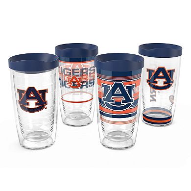 Tervis Auburn Tigers Four-Pack 16oz. Classic Tumbler Set