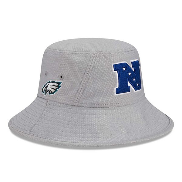 Men's New Era Gray Philadelphia Eagles 2024 Pro Bowl Bucket Hat