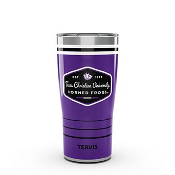 Tervis TCU Horned Frogs 20oz. Vintage DuraPrint™️ Stainless Steel Travel Tumbler