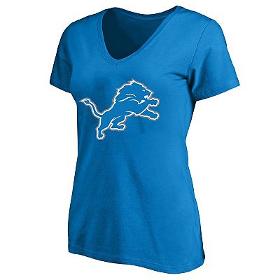 Women s Amon Ra St. Brown Blue Detroit Lions Plus Size Fair Catch Name Number V