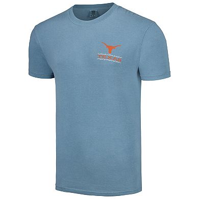 Men's Light Blue Texas Longhorns State Scenery Comfort Colors T-Shirt