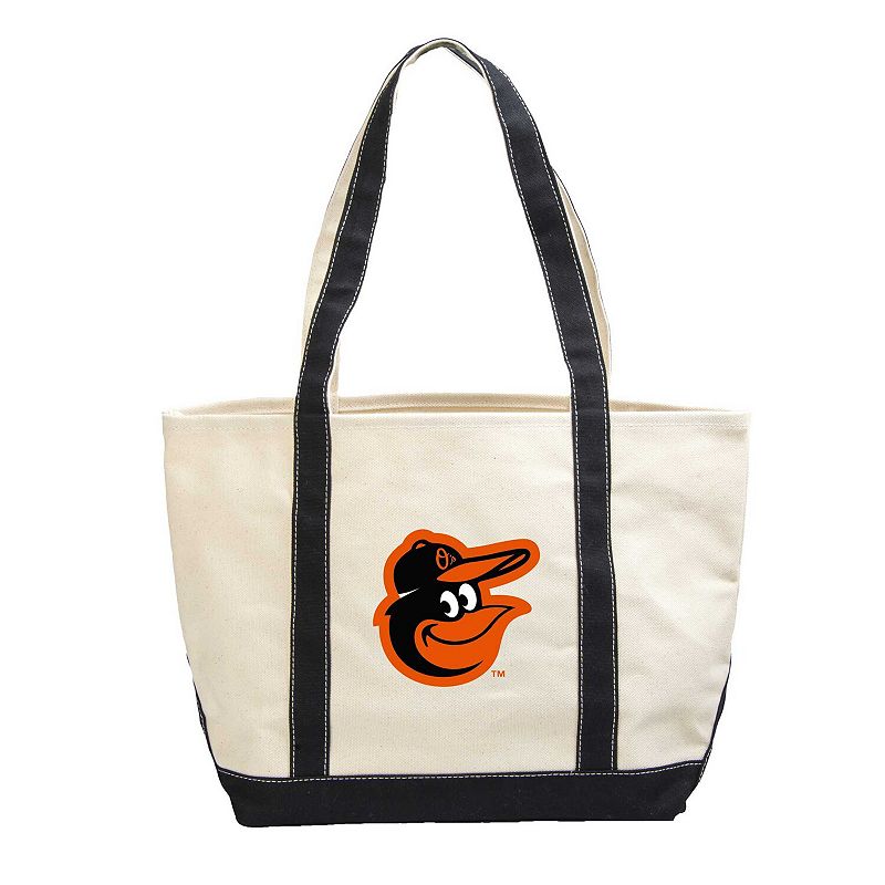 Baltimore Orioles Canvas Tote Bag, Black