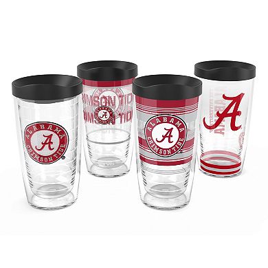 4-Pack 16oz. Emblem, Hype Stripes, Arctic & Competitor Tumbler Set