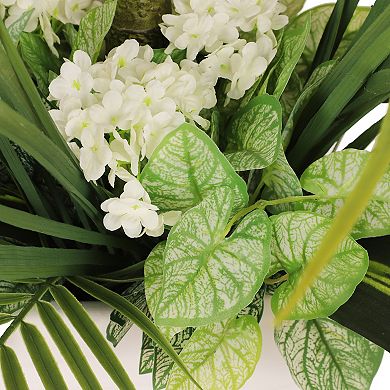 Puleo International Inc. 6 ft. Artificial Lemon Tree with Decorative Pot