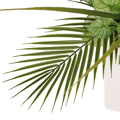 Puleo International Inc. 5 ft Artificial Tarovine Tree with Decorative Pot