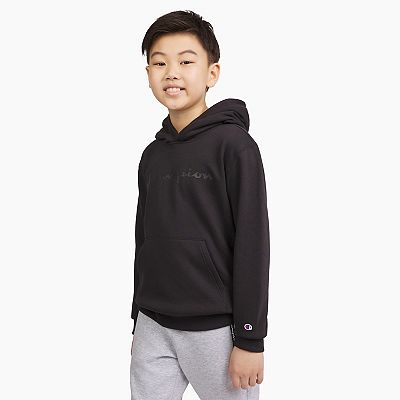 Champion script hoodie black online