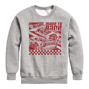 Boys 8-20 Hot Wheels Made To Race Fleece Sweatshirt
