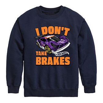 Boys 8-20 Hot Wheels I Don't Take Brakes Fleece Sweatshirt