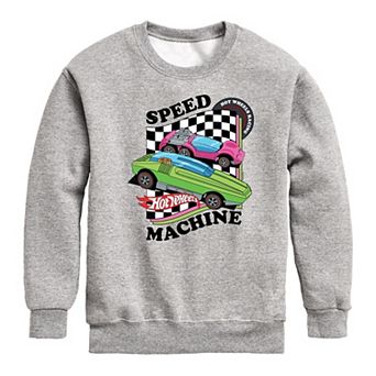 Boys 8-20 Hot Wheels Speed Machine Fleece Sweatshirt