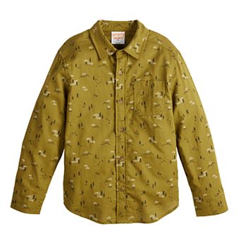 Boys 4-12 Jumping Beans® Long Sleeve Button Down Shirt