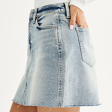 Juniors' SO® 5-Pocket Denim Mini Skirt