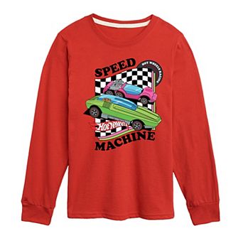 Boys 8-20 Hot Wheels Speed Machine Long Sleeve Graphic Tee