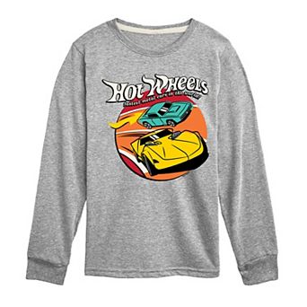 Boys 8-20 Hot Wheels Fastest Metal Cars Long Sleeve Graphic Tee