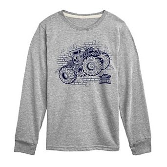 Boys 8-20 Hot Wheels Bone Shaker Monster Truck Long Sleeve Graphic Tee