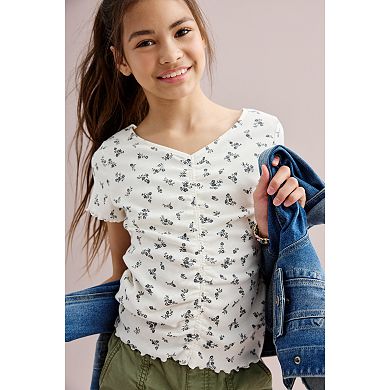 Girls 6-20 SO® Cinched Front Top in Regular & Plus Size