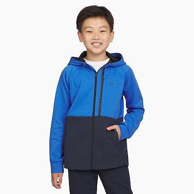 Champion blue zip up hoodie online