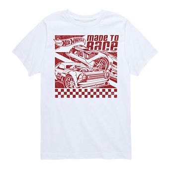 Boys 8-20 Hot Wheels Made To Race Graphic Tee