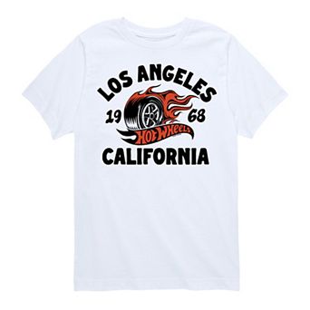 Boys 8-20 Hot Wheels Los Angeles 1968 Graphic Tee