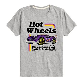 Boys 8-20 Hot Wheels Die-Cast & Built To Last Graphic Tee