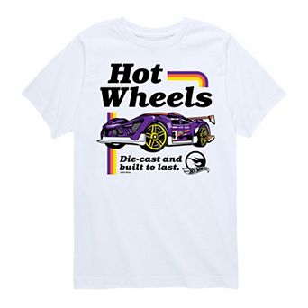 Boys 8-20 Hot Wheels Die-Cast & Built To Last Graphic Tee
