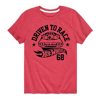 Boys 8-20 Hot Wheels Driven To Race Graphic Tee