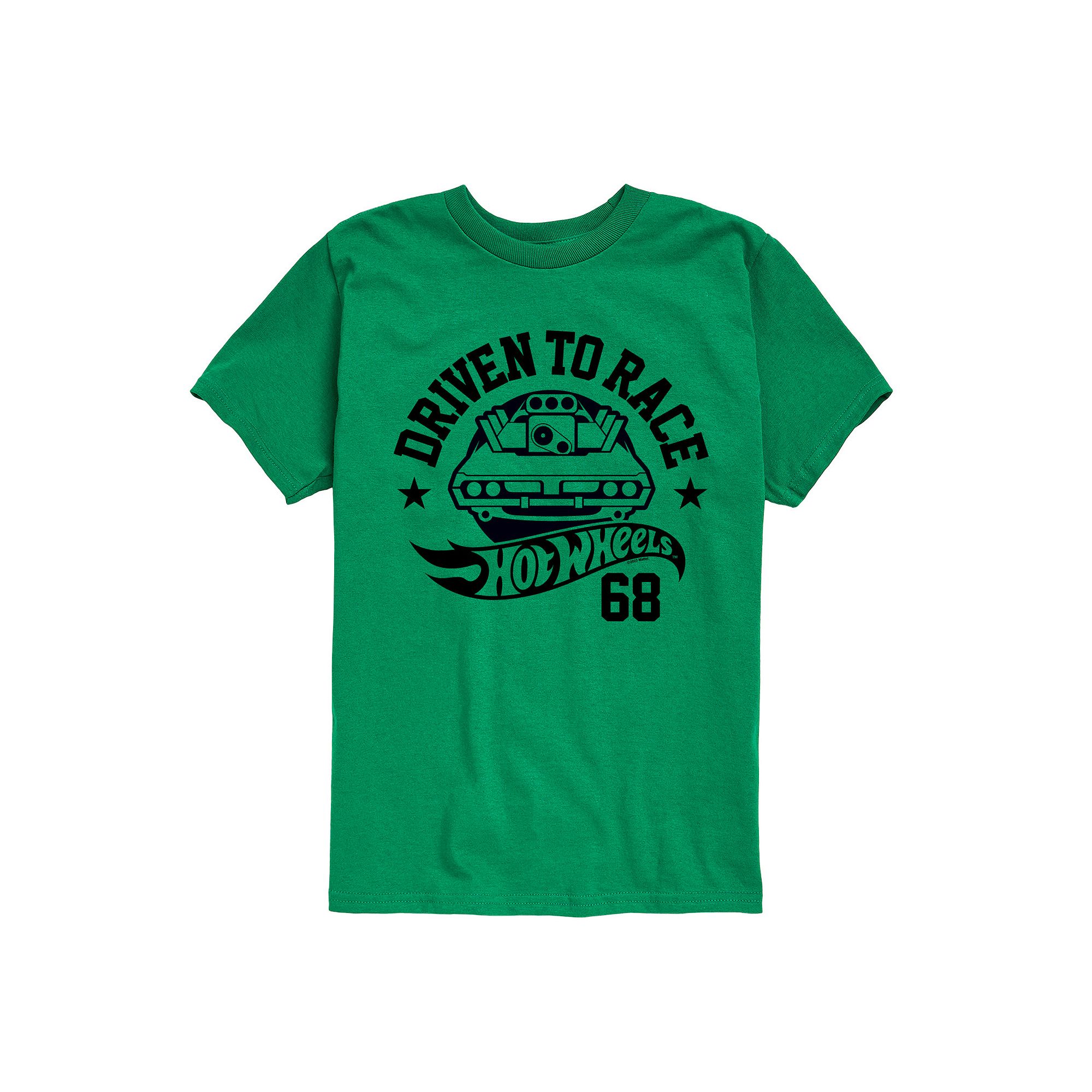 Boys 8-20 Hot Wheels Driven To Race Graphic Tee, Boys, Size: Small, Kelly 