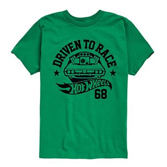 Boys 8-20 Hot Wheels Driven To Race Graphic Tee