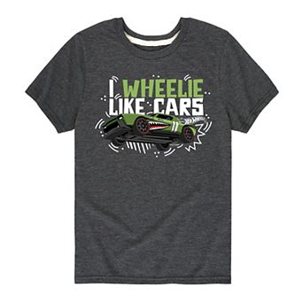 Boys 8-20 Hot Wheels I Wheelie Like Cars Graphic Tee
