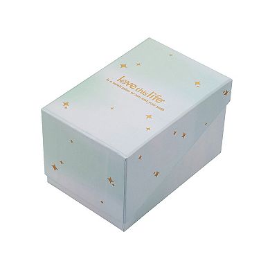 Love This Life® Sterling Silver Cubic Zirconia Leaf Necklace