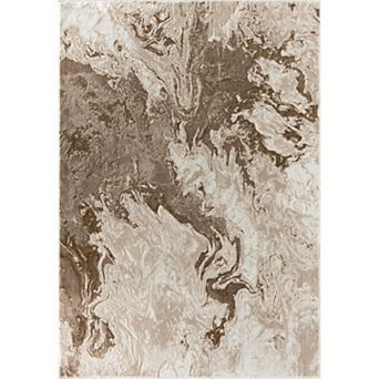 Luxe Weavers Marble Collection Modern Abstract Swirl Area Rug