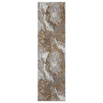 Luxe Weavers Marble Collection Modern Abstract Swirl Area Rug
