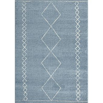 Luxe Weavers Geometric Diamond Area Rug