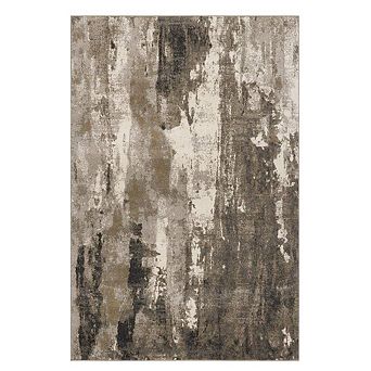 Luxe Weavers Modern Distressed Abstract Area Rug