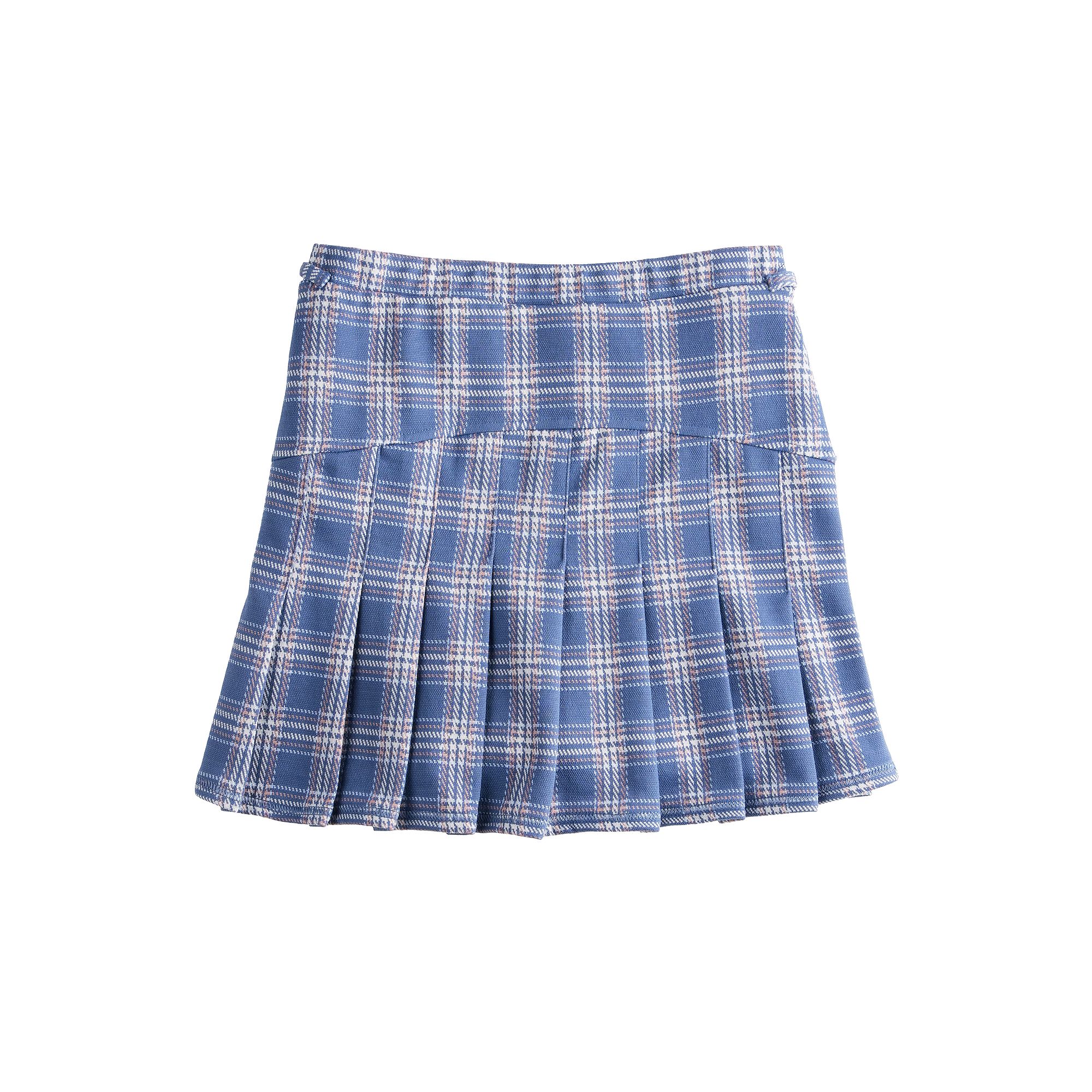 Girls 7-16 SO® Adaptive Knit Pleated Pull-On Skirt, Girls, Size: Medium (