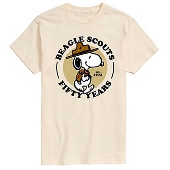 Men's Peanuts Beagle Scout Snoopy Graphic Tee
